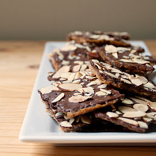 Chocolate Matzo Toffee