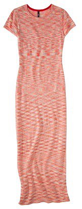 labworks Petites Short-Sleeve Sweater Maxi Dress - Pink