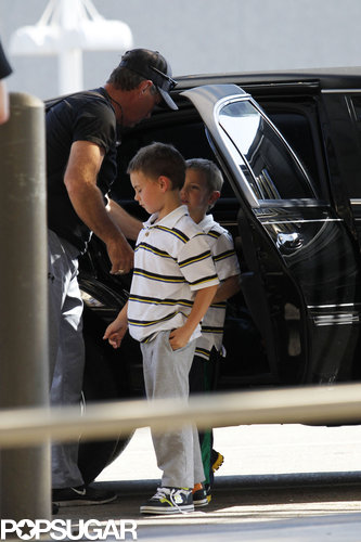 Britney and Her Boys Return to LA Following Family Fun in Louisiana Britney and Her Boys Return to LA Following Family Fun in Louisiana