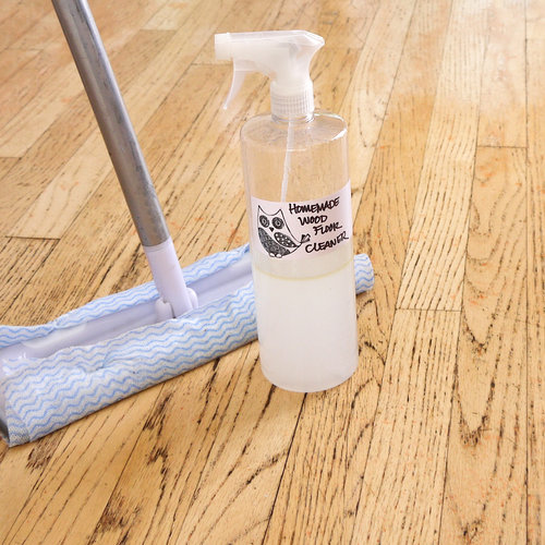 Homemade Wood-Floor Cleaner