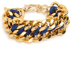 Blue Chunk Bracelet