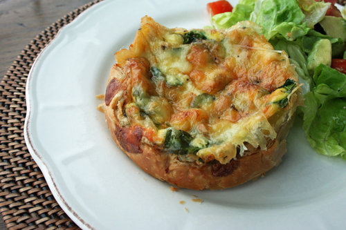 Bacon and Spinach Quiche Bacon and Spinach Quiche