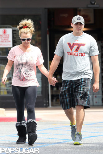 Britney Spears Shows PDA With Her New Guy Britney Spears Shows PDA With Her New Guy