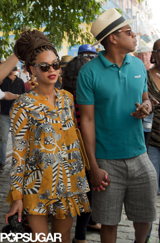 Jay-Z and Beyoncé Knowles celebrated their fifth wedding anniversary in Havana, Cuba.
Jay-Z and Beyoncé Knowles celebrated their fifth wedding anniversary in Havana, Cuba.