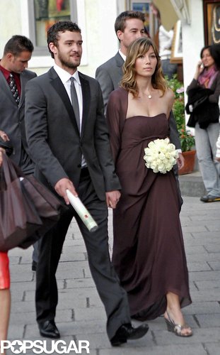 Jessica Biel showed support as a bridesmaid at her 7th Heaven costar Beverly Mitchell's big day in Italy in October 2008. She had now-husband Justin Timberlake by her side for the bash.
Jessica Biel showed support as a bridesmaid at her 7th Heaven costar Beverly Mitchell's big day in Italy in October 2008. She had now-husband Justin Timberlake by her side for the bash.