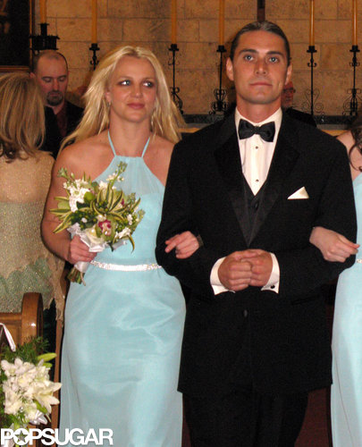 Britney Spears wore blue for a Miami ceremony in January 2011.
Britney Spears wore blue for a Miami ceremony in January 2011.