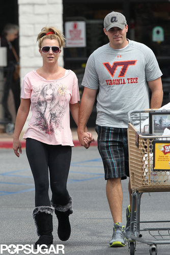 Britney Spears Shows PDA With Her New Guy Britney Spears Shows PDA With Her New Guy
