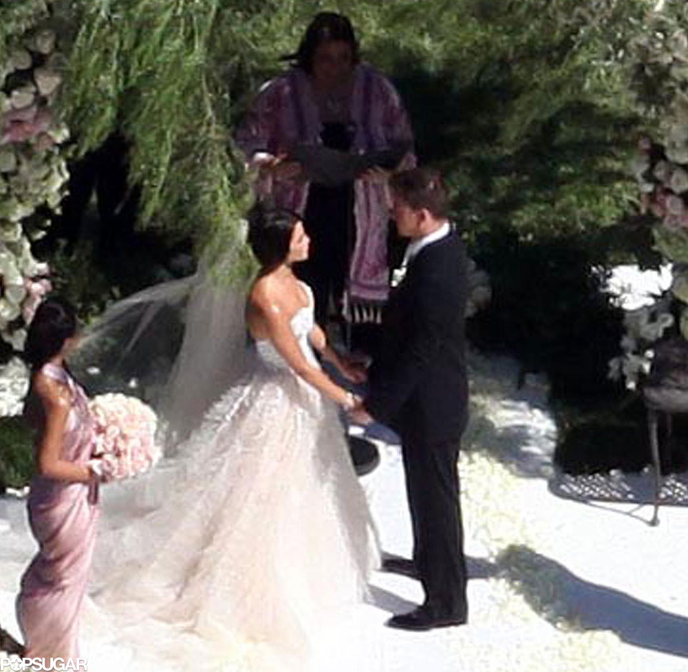 Channing Tatum and Jenna Dewan held their July 2009 Malibu wedding outdoors.
Channing Tatum and Jenna Dewan held their July 2009 Malibu wedding outdoors.