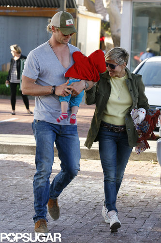 Chris and Elsa Dote on Darling India During LA Lunch Date Chris and Elsa Dote on Darling India During LA Lunch Date