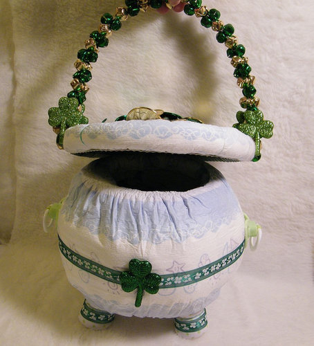 Pot of Gold Diaper Cake Pot of Gold Diaper Cake