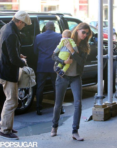 Gisele and Tom Reunite For a Family-Filled Weekend in NYC Gisele and Tom Reunite For a Family-Filled Weekend in NYC