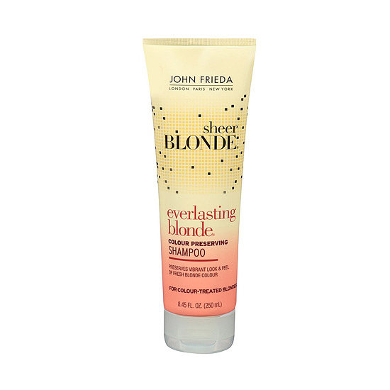 Blond-haired ladies know that maintaining their color requires some serious care. John Frieda Sheer Blonde Everlasting Blonde Shampoo ($6) has been recently reformulated to offer even better hair color protection.
Blond-haired ladies know that maintaining their color requires some serious care. John Frieda Sheer Blonde Everlasting Blonde Shampoo ($6) has been recently reformulated to offer even better hair color protection.