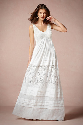 Collette Dinnigan Lace and Ramie Gown Collette Dinnigan Lace and Ramie Gown