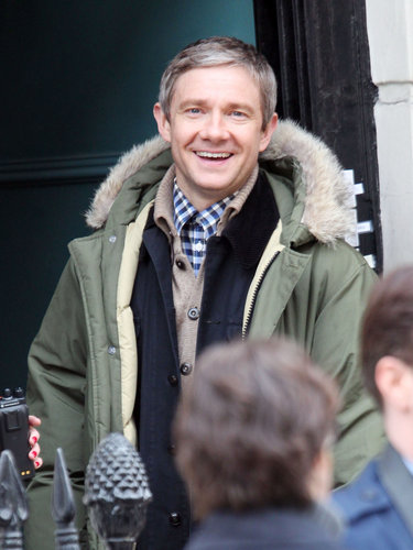 Martin Freeman channels Watson.
Martin Freeman channels Watson.