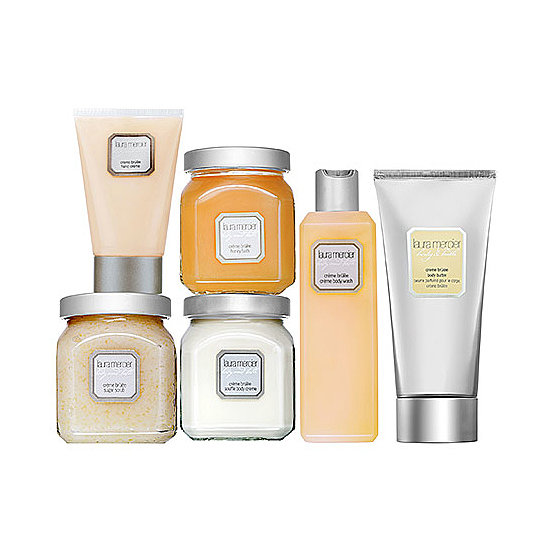 Help your bridesmaids get blissed out post-wedding day with the help of a spa kit. Laura Mercier's Creme Brulee Body and Bath Collection ($15-$55) will give them a minihoneymoon of their own.
Help your bridesmaids get blissed out post-wedding day with the help of a spa kit. Laura Mercier's Creme Brulee Body and Bath Collection ($15-$55) will give them a minihoneymoon of their own.