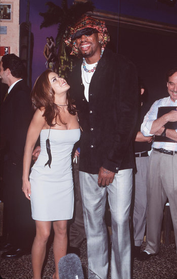 Carmen Electra and Dennis Rodman Carmen Electra and Dennis Rodman