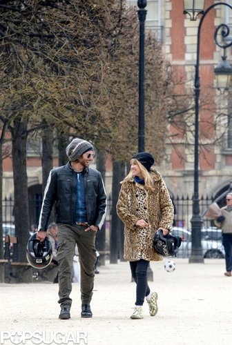 Bradley Cooper and Suki Waterhouse shared a smile in Paris.
Bradley Cooper and Suki Waterhouse shared a smile in Paris.