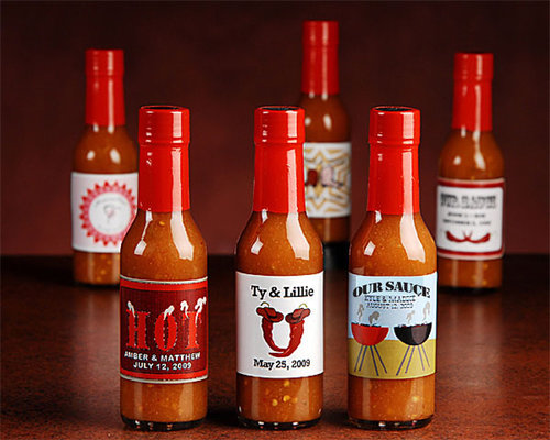 Hot Sauce Favors Hot Sauce Favors