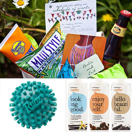Leave traditional welcome baskets to other brides — give your guests a healthy welcome with POPSUGAR Fitness's creative additions.
Leave traditional welcome baskets to other brides — give your guests a healthy welcome with POPSUGAR Fitness's creative additions.