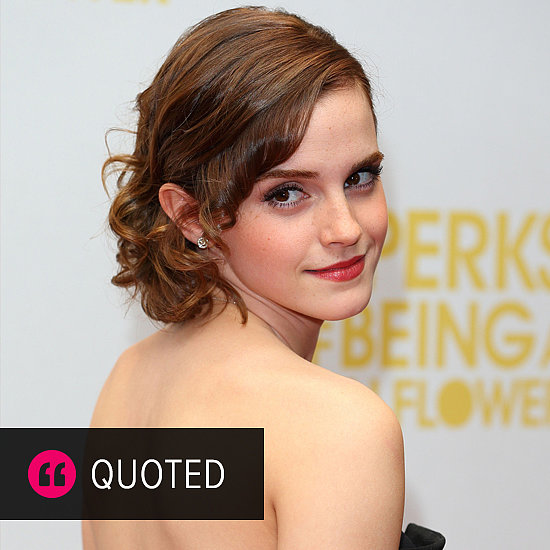 Emma Watson on Boyfriends, Feminism, and Kissing Emma Watson on Boyfriends, Feminism, and Kissing