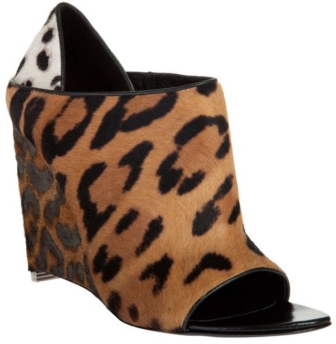 red and leopard