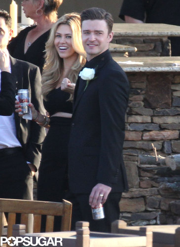 Justin Timberlake kicked back with a Coors Light to celebrate his friend's wedding in his hometown of Millington, TN.
Justin Timberlake kicked back with a Coors Light to celebrate his friend's wedding in his hometown of Millington, TN.