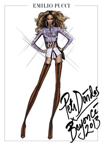Beyoncé's Hot Concert Tour Looks Beyoncé's Hot Concert Tour Looks