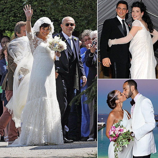 All the Pregnant Celebrity Brides Who Walked the Aisle in Style All the Pregnant Celebrity Brides Who Walked the Aisle in Style