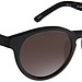 The Row Leather-Wrapped Round Frame