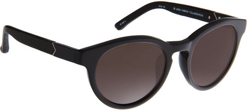 The Row Leather-Wrapped Round Frame