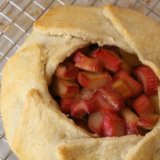 Rhubarb Galette Rhubarb Galette