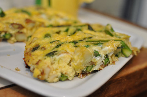 Asparagus and Potatoes: Spring Veggie Frittata Asparagus and Potatoes: Spring Veggie Frittata