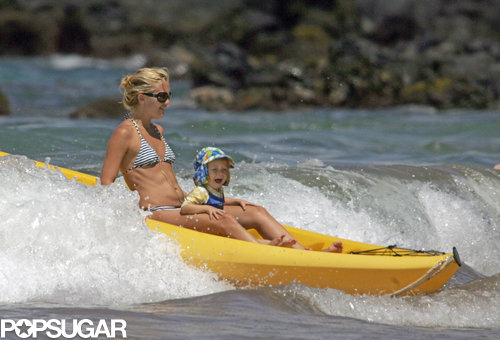 Kate Hudson and Ryder Robinson played in the Maui waves together in September 2006.
Kate Hudson and Ryder Robinson played in the Maui waves together in September 2006.