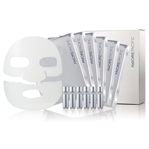 Best for: Waking up a lackluster complexion
The AmorePacific Refreshing Masque Set ($90) comes with single-use ampoules and separate cloth masks. Apply the skin-refreshing treatment all over your face, and then apply the sheets on top to seal in the product. After 15-20 minutes you'll have glowing, hydrated skin.
Best for: Waking up a lackluster complexion
The AmorePacific Refreshing Masque Set ($90) comes with single-use ampoules and separate cloth masks. Apply the skin-refreshing treatment all over your face, and then apply the sheets on top to seal in the product. After 15-20 minutes you'll have glowing, hydrated skin.