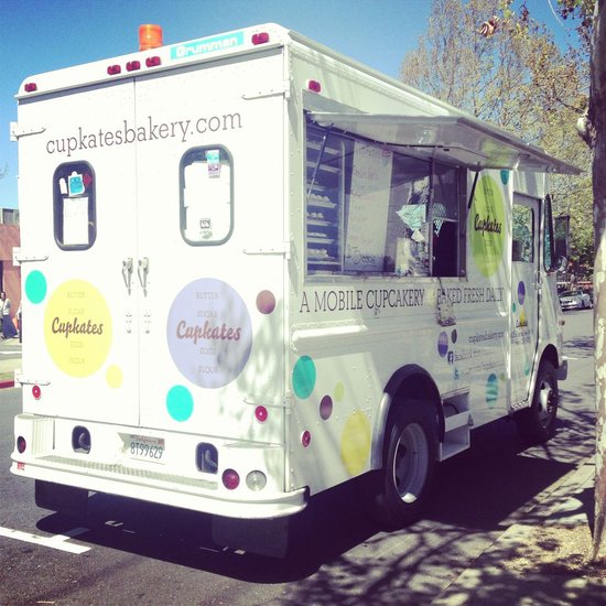 Of course we stopped for a cupcake, or in this case a CupKate! The paint job on this food cart has us wondering if we should paint some polka dots around the house.
Of course we stopped for a cupcake, or in this case a CupKate! The paint job on this food cart has us wondering if we should paint some polka dots around the house.