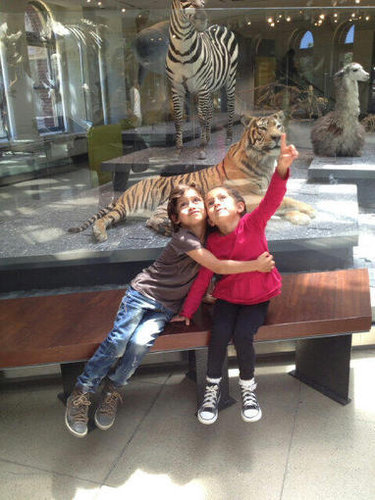 Jennifer Lopez shared this sweet snap of her kids, Max and Emme, while checking out animals.
Source: Twitter user JLo
Jennifer Lopez shared this sweet snap of her kids, Max and Emme, while checking out animals.
Source: Twitter user JLo