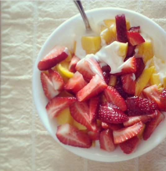 Yogurt and Fruit Yogurt and Fruit