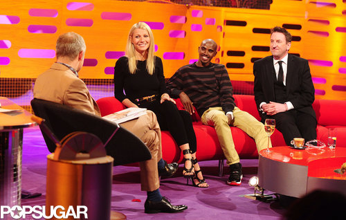 Gwyneth Paltrow Gets Grab-Happy on The Graham Norton Show Gwyneth Paltrow Gets Grab-Happy on The Graham Norton Show