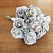 DIY Newspaper Wedding Bouquet