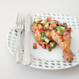 Chicken Thighs With Rhubarb Salsa Chicken Thighs With Rhubarb Salsa