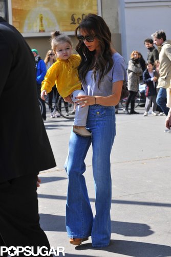 Victoria Beckham Joins Her Family in Paris Victoria Beckham Joins Her Family in Paris