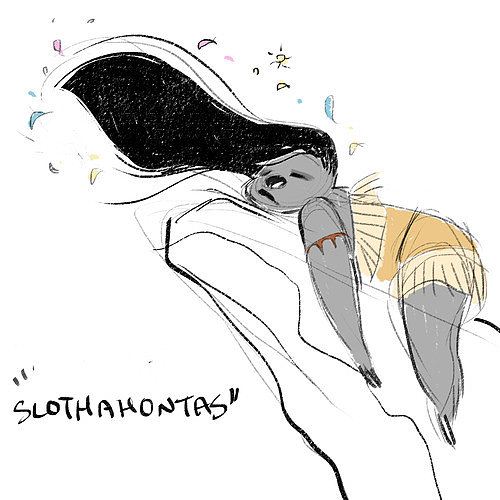 Sloth Pocahontas Sloth Pocahontas