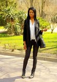 Leather and studs