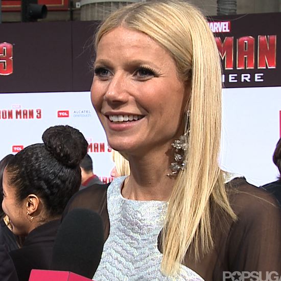 Gwyneth Paltrow Says Moses Hugged Her "For, Like, Five Minutes" When He Saw Iron Man 3