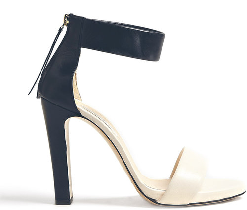 Bionda Castana Navy And Ivory Elizabetta Sandals
