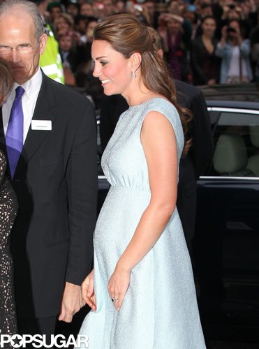 Kate Middleton Makes a Bright Appearance in London With Her Bump Kate Middleton Makes a Bright Appearance in London With Her Bump