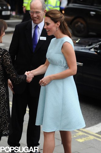 Kate Middleton Makes a Bright Appearance in London With Her Bump Kate Middleton Makes a Bright Appearance in London With Her Bump