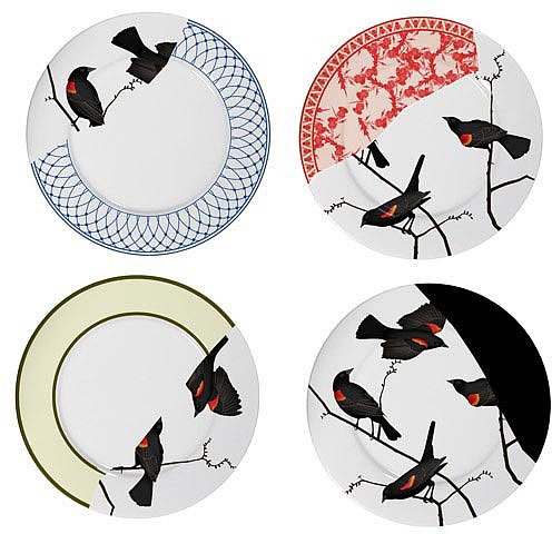 Areaware - Seconds Dinner Plates Set of 4
