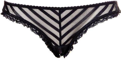 Streifenminislip Navy