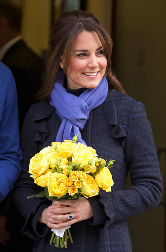 Kate proved that you can have great hair even when you're sick as she left King Edward VII's Hospital, where she was being treated for acute morning sickness.
Kate proved that you can have great hair even when you're sick as she left King Edward VII's Hospital, where she was being treated for acute morning sickness.